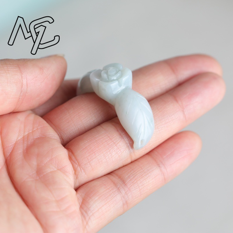 2PC Natural White Jadeite Jade - đánh giá và giá Earrings