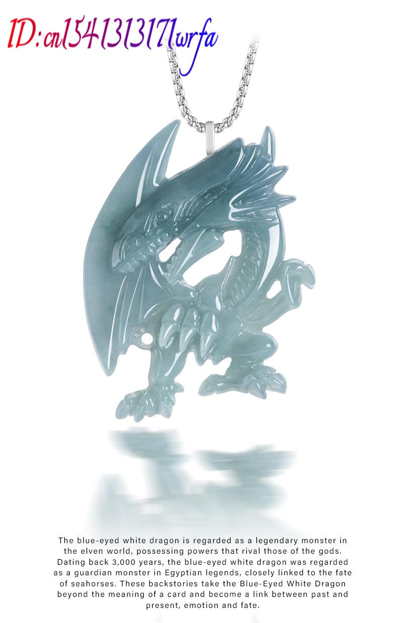 Blue Myanmar Jadeite Dragon Pe - đánh giá và giá Necklaces